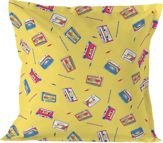 Kussensloop HappyFriday Baleno Teen Walkman Multicolour 80 x 80 cm