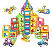 Magnetische bouwstenen bouwblokken 120 stuks - voor kinderen jongens/meisjes - Educatieve speelgoed, Magneten blokken, goed voor de ontwikkeling van verbeelding, creatief denken, concentratie - Geschikt vanaf 3 jaar