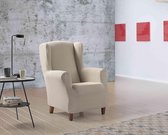 Textil - Z51 - bi-elastische hoes voor fauteuil maat 1 zits (standaard), kleur ecru 35689