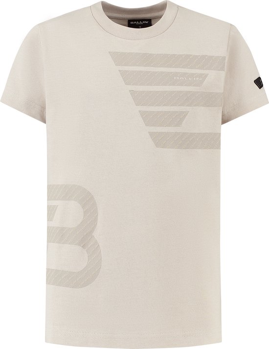 T-shirt Ballin Amsterdam avec imprimé sur le devant T-shirt Garçons - Sable - Taille 12