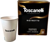 Nespresso cups - 50 Koffie cups - Ristretto - Nespresso Compatible - 100% Arabica