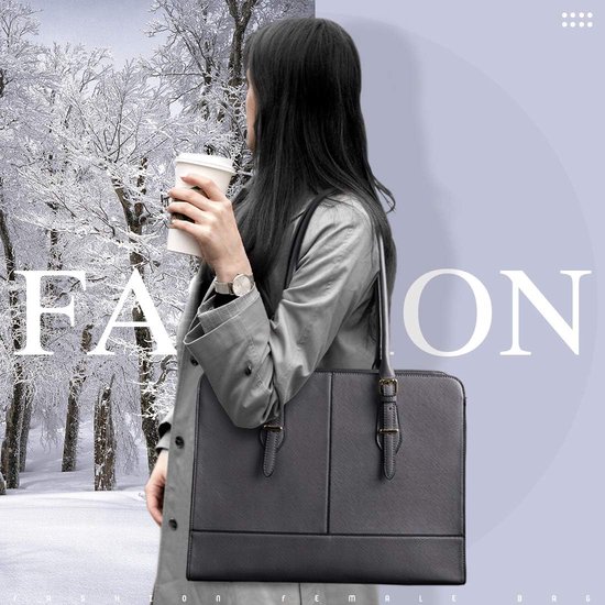 Leren laptoptas 15.6 inch dames | Oranje - | YOUR BAG FOR LIFE
