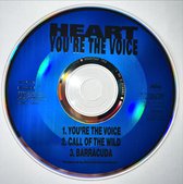 Heart ‎– You're The Voice / Call Of The Wild / Barracuda 3 Track Cd Maxi 1991