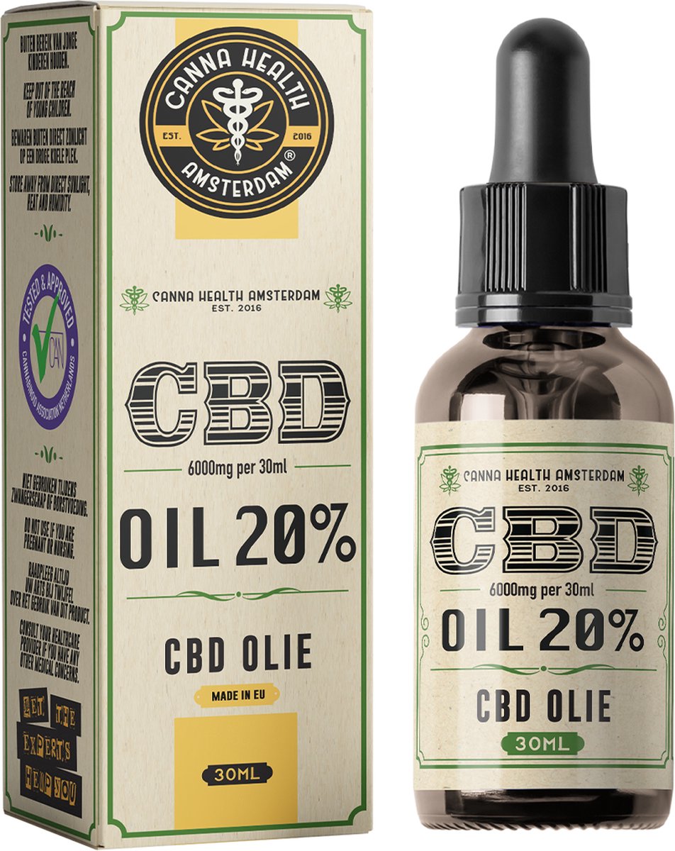Goedkoopste Canna Health Amsterdam - 20 CBD Oil - 30ml