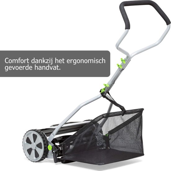 Handcilindermaaier 40 cm met 20 liter opvangzak - Ergonomisch en Stil van WOLF-Garten — afbeelding 2