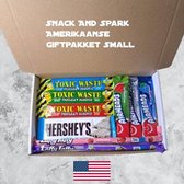 Amerikaans snoep/chocolade giftpakket small - cadeau voor hem - cadeau voor haar - snoepcadeau idee