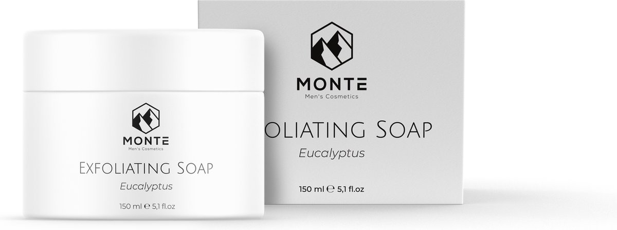 Goedkoopste MONTE - Hammam zeep - Exfoliating Soap - Eucalyptus
