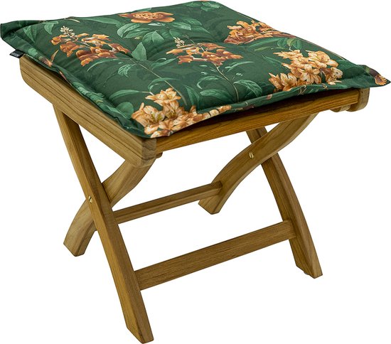 Madison - Coussin d'assise 50x50 - Vert - Lua Green - 4 Pièces