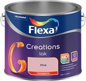 Flexa | Creations Lak Hoogglans | Pink - Kleur van het jaar 2007 | 2.5L