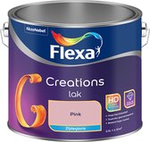 Flexa | Creations Lak Zijdeglans | Pink - Kleur van het jaar 2007 | 2.5L