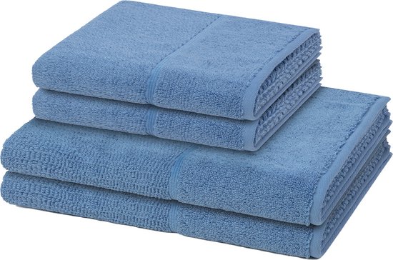 Frottana Guanto Lavanda In Spugna 100% Cotone 15x20 Cm - Set Da 3, Avorio, Lavabile A 60°, Certificato Oeko-Tex