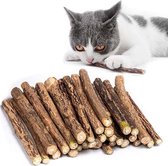 30 stks/set Cat Catnip Sticks, Cat Chew Sticks, Cat Catnip Toys, Tandenknarsen Kauwspeeltjes voor Kat, Dental Treats Catnip Toys for Cat Kitten