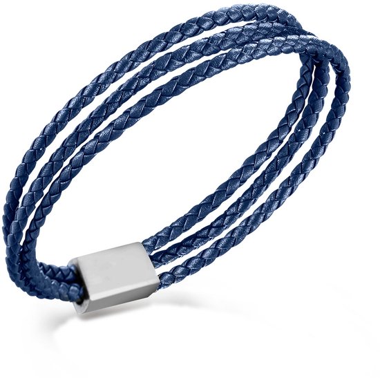 Bracelet Homme Boccia Titanium 03053-0319 - Bracelet cuir