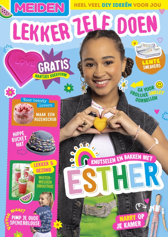 MEIDEN Magazine Lekker Zelf Doen Doeboek - Doeboek