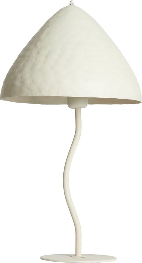Light & Living Tafellamp Elimo - Crème - Ø25cm - Modern