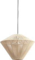 Light & Living Lampe à Suspension Felida - Bamboe - Naturel - 56 x 43 x 56 cm (LxHxP)