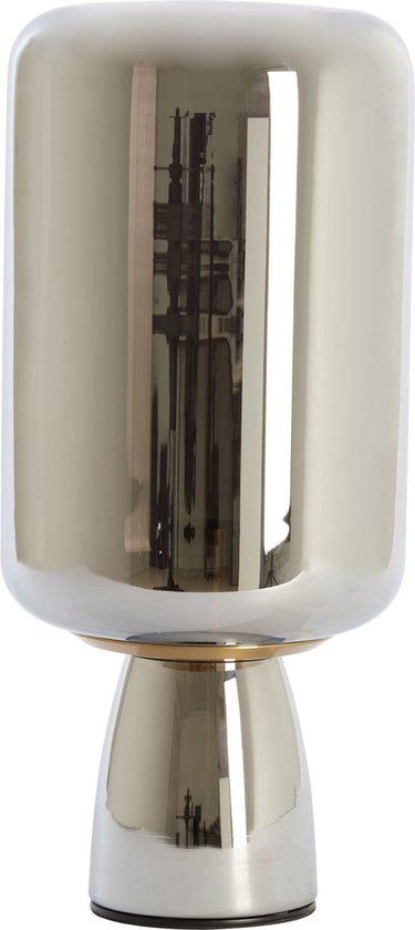 Light & Living Tafellamp Lotta - Grijs - Ø21cm - Modern