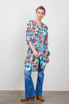 DIDI Dames Tunic Chill in Offwhite with Floral Medley print maat 44