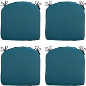 Madison Zitkussen Panama - Sea Blue - 46x48 - Blauw - 4 Stuks