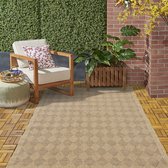 Flycarpets Lucia Naturel Sisal Buitenkleed Voor Binnen & Buiten Vloerkleed - Beige - 140x200 cm