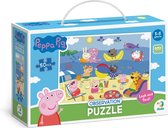 Peppa Pig Puzzel 3 - 4 - 5 jaar - 50 stukjes - 31 x 45 cm - Peppa Pig Speelgoed 3+ - Kinderpuzzel 3 4 5 jaar - Zoekboek