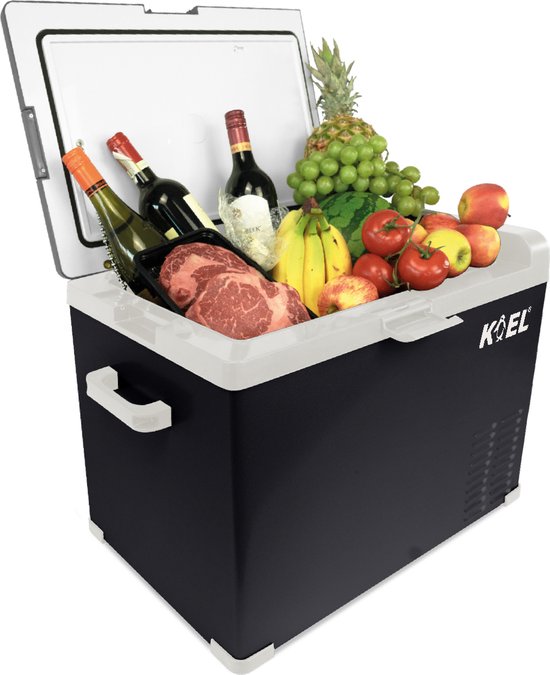 KOEL Crate 40 Compressor Koelbox Elektrisch 12V & 230 Volt Auto