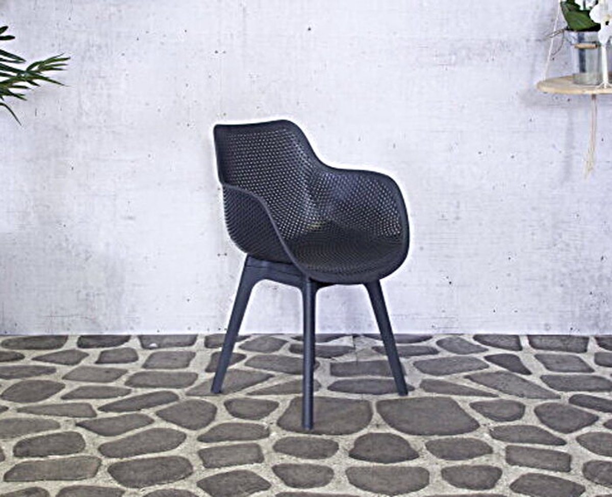Sens-Line Jasper Garden Chair Plastic Grey