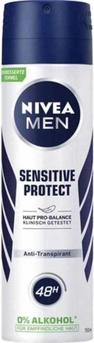 Goedkoopste Nivea Deo Spray 150ml Men Sensitive