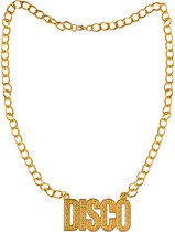 Ketting disco goud