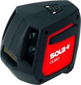 Sola Qubo Basic Lijn- en puntlaser in koffer - 3 Lijnen - 20m - rood
