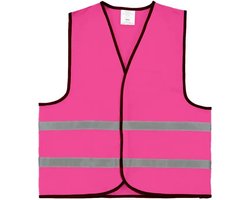 Roze veiligheidshesje 1 stuk