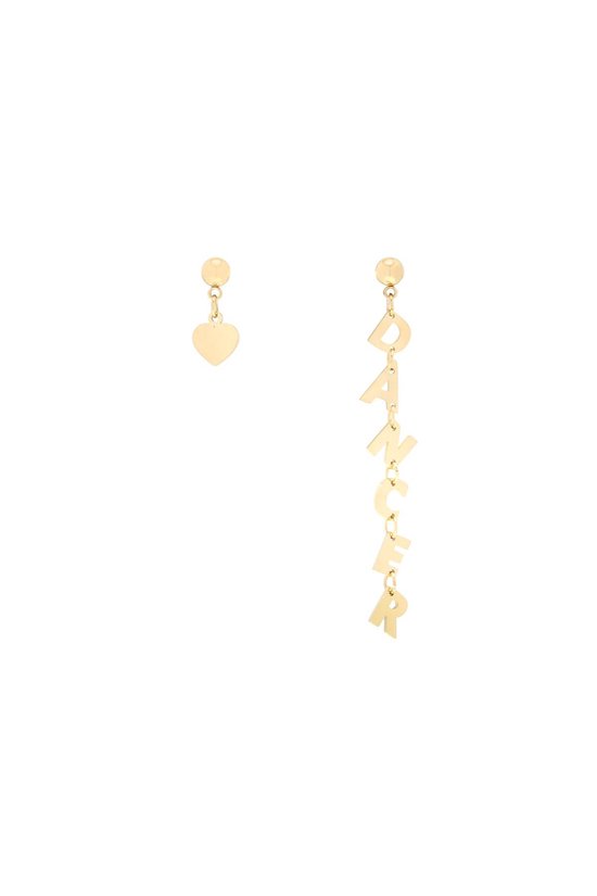 Boucles d'oreilles Danseuse Or Acier Inoxydable