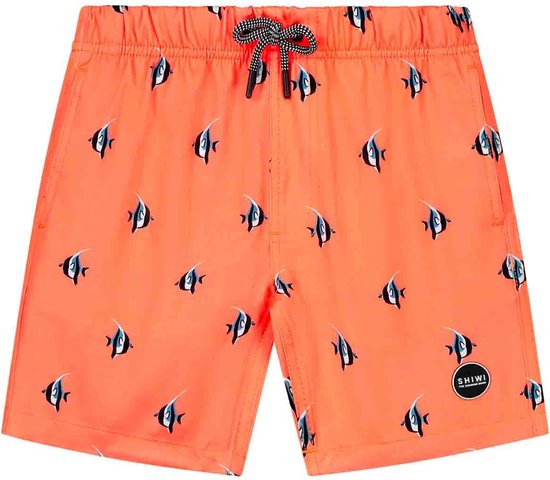 SHIWI boys swim shorts moorish idol Zwembroek - neon orange
