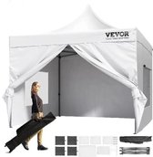 JKN Shop - Partytent - Tent - Tuin - Opvouwbaar - Wit - Feest - Waterdicht - UV filter - Lengte - 305cm - Breedte 305cm - Hoogte 320cm