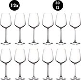 Cristal d'Arques - Cristaux - verres à vin blanc - Ensemble de Verres à vin - vin rouge et blanc - 30 cl - 12 pièces - pack économique