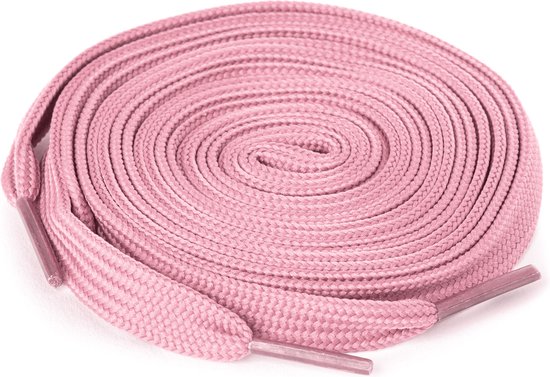 Ecorare® - Schoenveters roze 100 cm - plat - veters 100cm