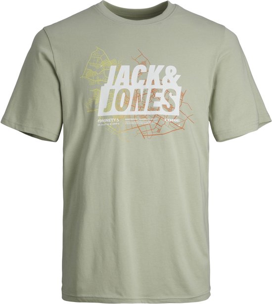 JACK&JONES PLUS JCOMAP SUMMER LOGO TEE SS CREW NEC PLS T-shirt homme - Taille EU3XL US1XL