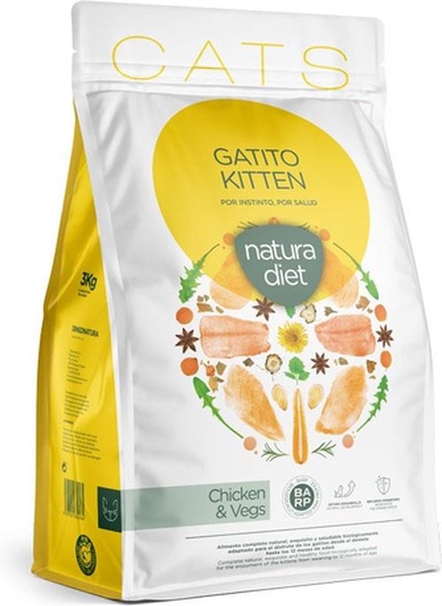 Natura Diet Dry Food Kitten Chicken  | 3