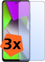 Screenprotector Geschikt voor Xiaomi Poco X4 Pro 5G Screenprotector Bescherm Glas Tempered Glass - Screenprotector Geschikt voor Xiaomi Poco X4 Pro 5G Screen Protector - 3 PACK
