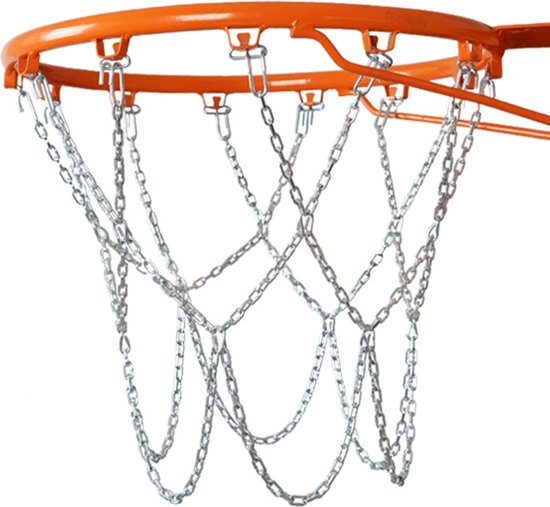 Basketballnetz Ersatz Mit TPU-Rahmen – 52 Cm, Abnehmbar, Wetterfest, Für Innen & Außen, Mit Swish-Sound Basketballnetz Ersatz Mit TPU-Rahmen – 52 Cm, Abnehmbar, Wetterfest, Für Innen & Außen, Mit Swish-Sound