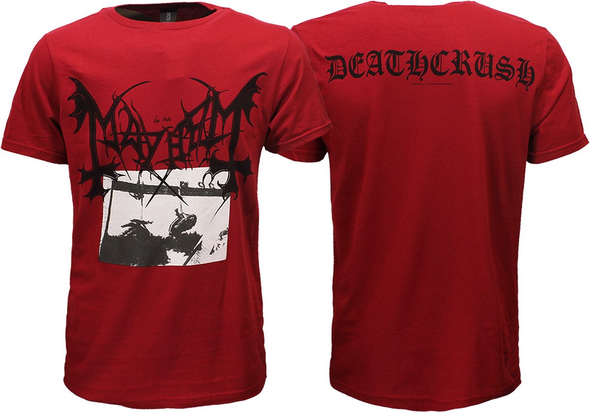 Mayhem Deathcrush T-Shirt - Officiële Merchandise - XL