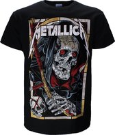 Metallica Death Reaper Band T-Shirt Zwart - Officiële Merchandise