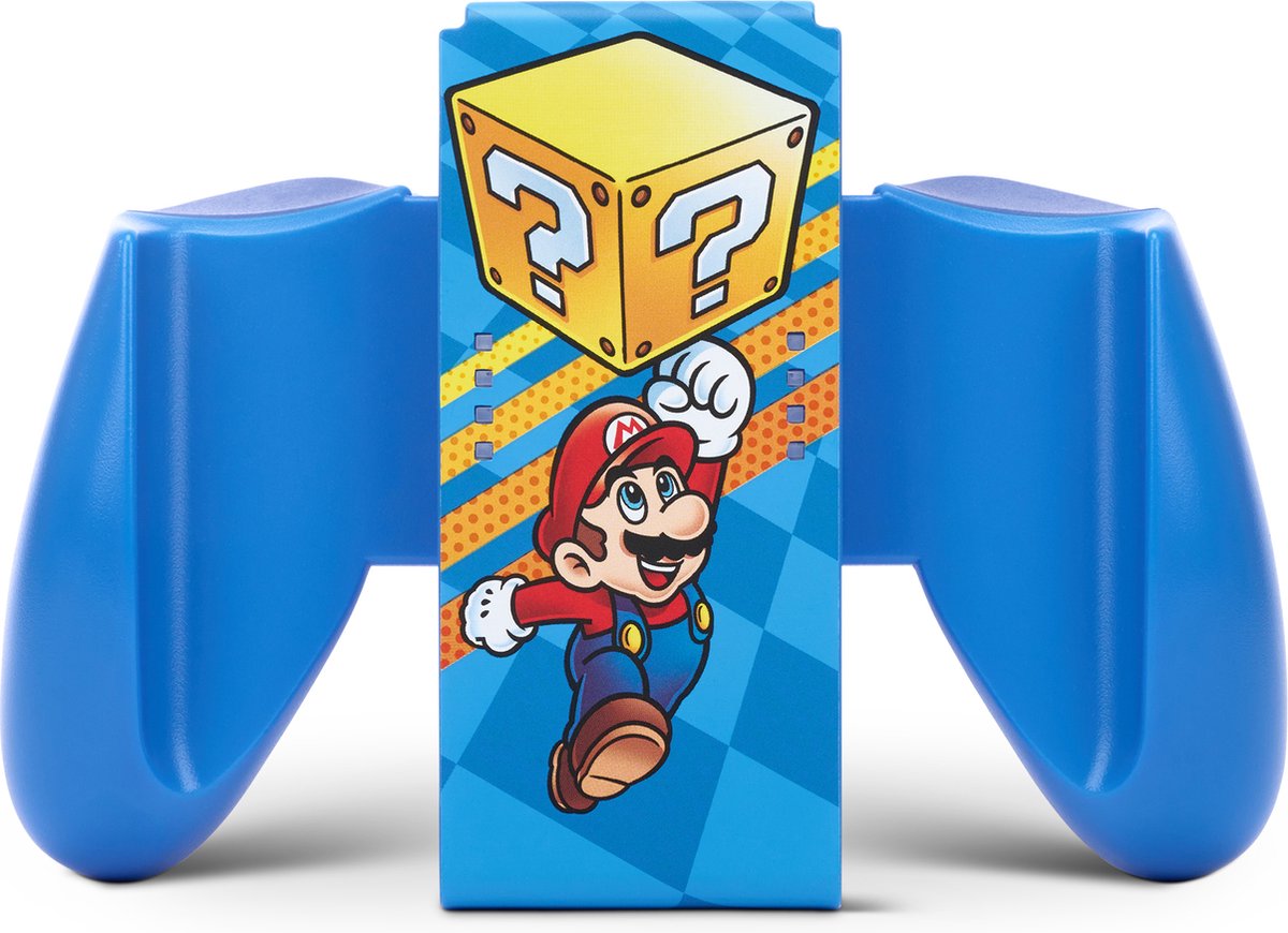 PowerA Joy-Con Controller comfort grip - Voor Nintendo Switch - Accessoire Nintendo Switch - Mystery Block Mario