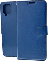 Bookcase Geschikt voor: Samsung Galaxy A42 5G - Blauw - Portemonnee hoesje