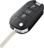 sleutelbehuizing -auto auto sleutel - Autosleutel Geschikt voor: Peugeot / Citroen HU83