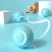Elektrische Speelbal - Slimme Interactieve Zelfrollende Bal - Kattenspeelgoed - Blauw