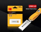 Kodak 2.0 Usb Flash Drive 64Gb (voor opslaan foto`s , video`s , documenten , etc ) - 2 jaar garantie