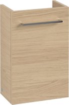 Wastafelkast, 340x514x202 mm, 1 deur, Nordic Oak