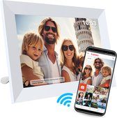 Denver Digitale fotolijst 10.1 inch - Full HD - Frameo App - Fotokader - WiFi - 16GB - IPS Touchscreen - PFF1064W