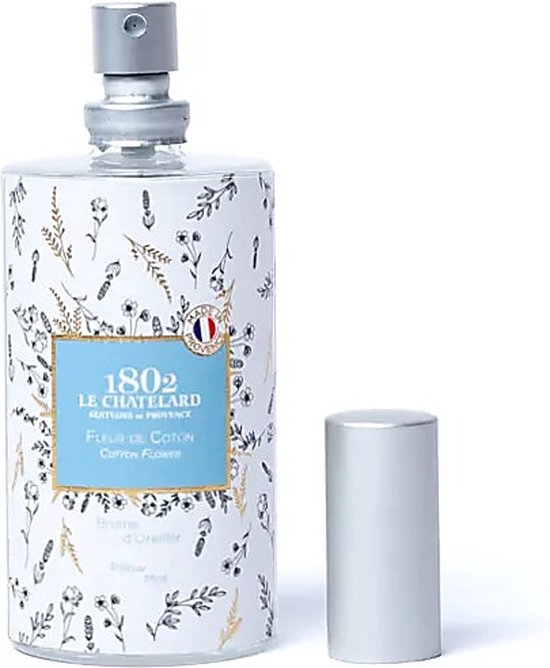 Parfum coussin (spray), fleur de coton, 1802 Le Chatelard, 50 ml